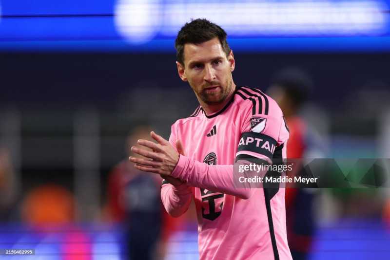 Lionel Messi MLSda aprel oyining eng yaxshi futbolchisi deb topildi 