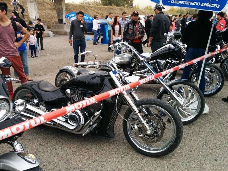 Фото: Facebook / «Мотоциклисти Узбекистана»