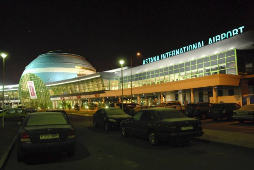Ostona xalqaro aeroporti. Foto: “RIA Novosti”