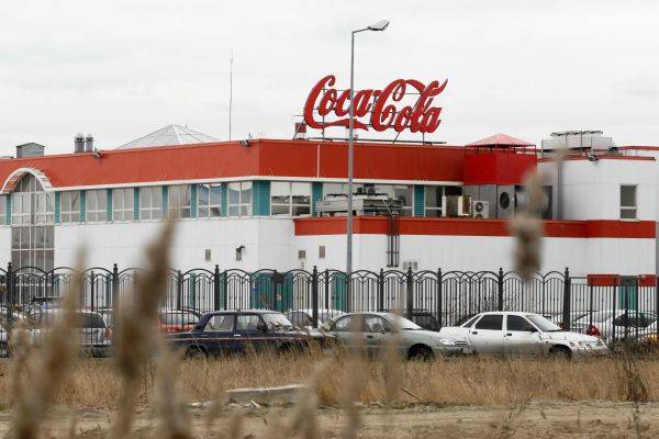 Санкт-Петербургдаги Coca-Cola заводи. Фото: ТАСС