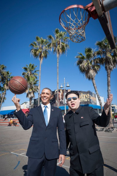 “Kim Chen In” AQShda “Barak Obama” bilan. Foto: TJournal