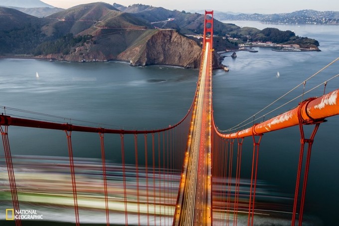 San-Fransisko (AQSh)dagi Oltin darvoza osma ko‘prigi. Muallif: Ross Barringer. Foto: National Geographic