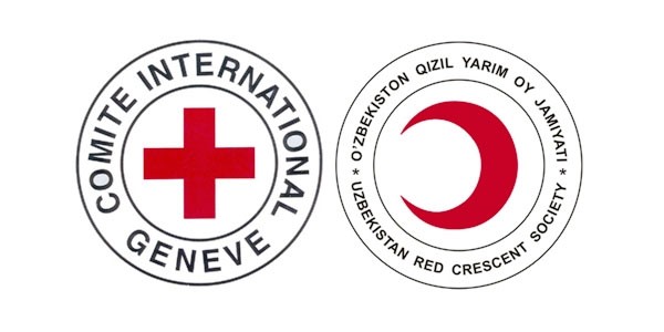 Logo: O‘zbekiston Qizil Yarim oy jamiyati