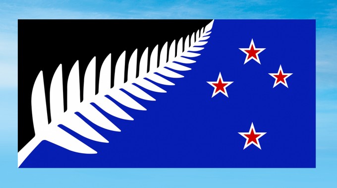 Bu Yangi Zelandiyaning yangi bayrog‘iga aylanishi mumkin. Foto: “Govt.nz”
