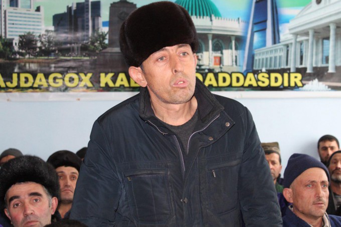 ҚВП шифокори Абдумалик Сафаров.