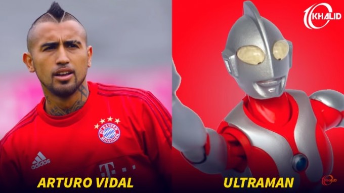 Артуро Видаль — Ultraман