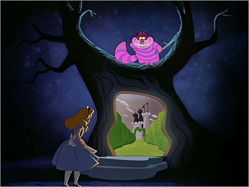 «Алиса мўъжиза мамлакатида» мультфильмидан лавҳа