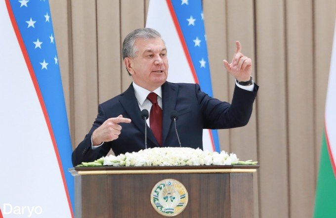Шавкат Мирзиёев, Ўзбекистон Президенти.