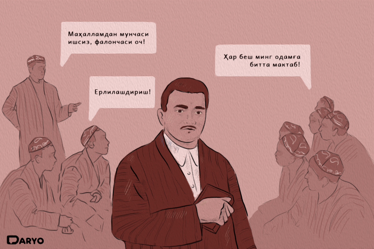 Иллюстрация: «Дарё» / Дилзода Ҳамиджонова