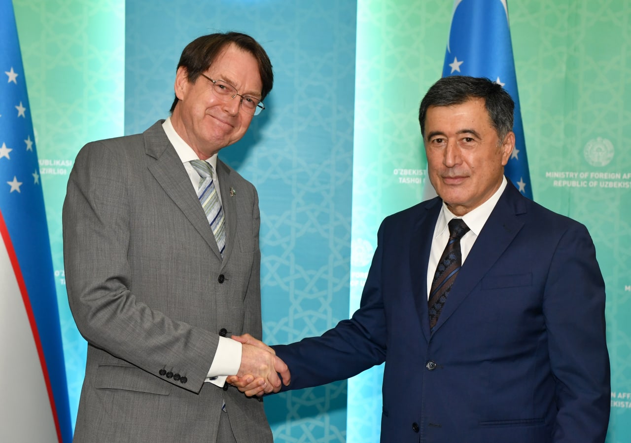 Vladimir Norov Receives British Ambassador To Uzbekistan Uzbekistan