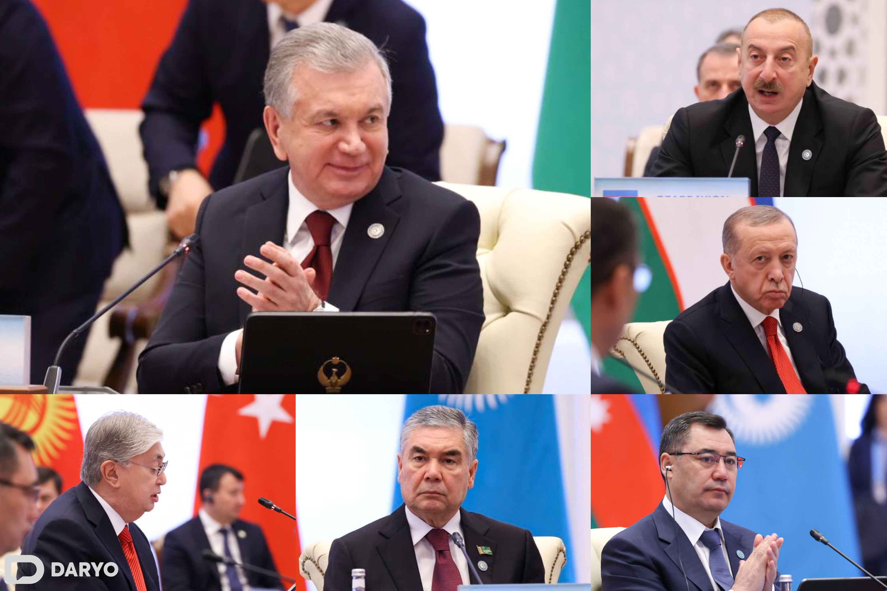 Turkiy davlatlar tashkiloti davlat rahbarlarining yig‘ilishi — suratlarda