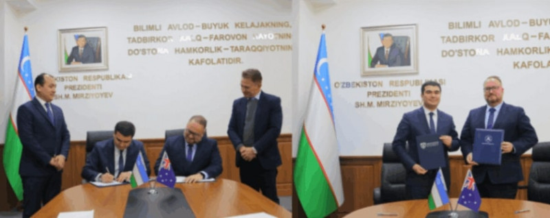 Uzbekistan's El-Yurt Umidi foundation and University of Sydney establish partnership with memorandum of cooperation 