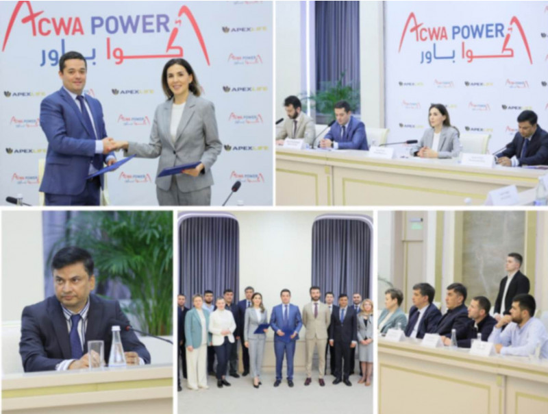 ACWA Power partners with Apex Life Insurance to boost employee well-being in Uzbekistan 