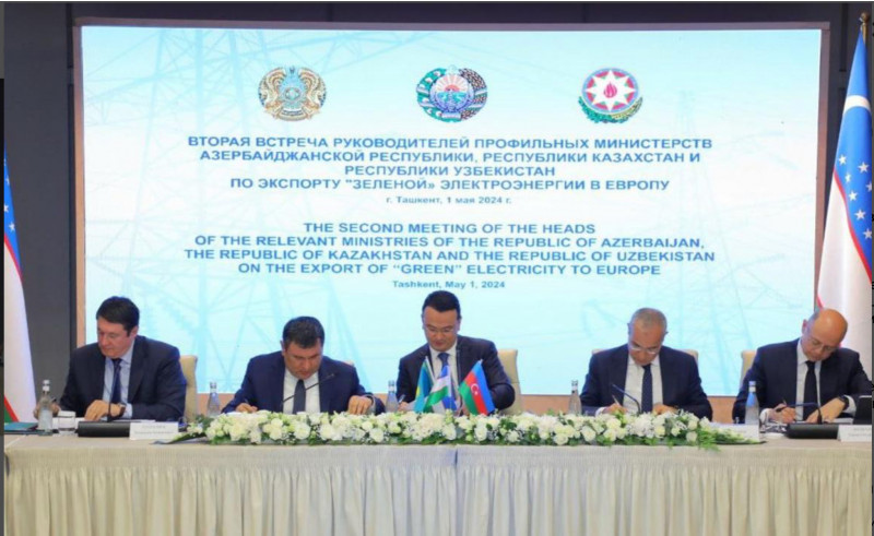 Kazakhstan, Azerbaijan, and Uzbekistan ink agreement for Caspian Sea energy cable 