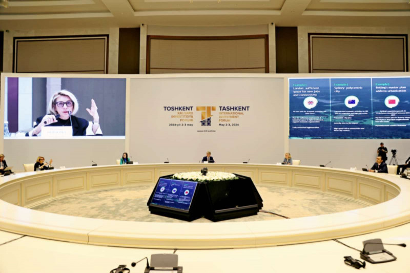 Tashkent International Investment Forum explores integrated urban planning for sustainable futures 