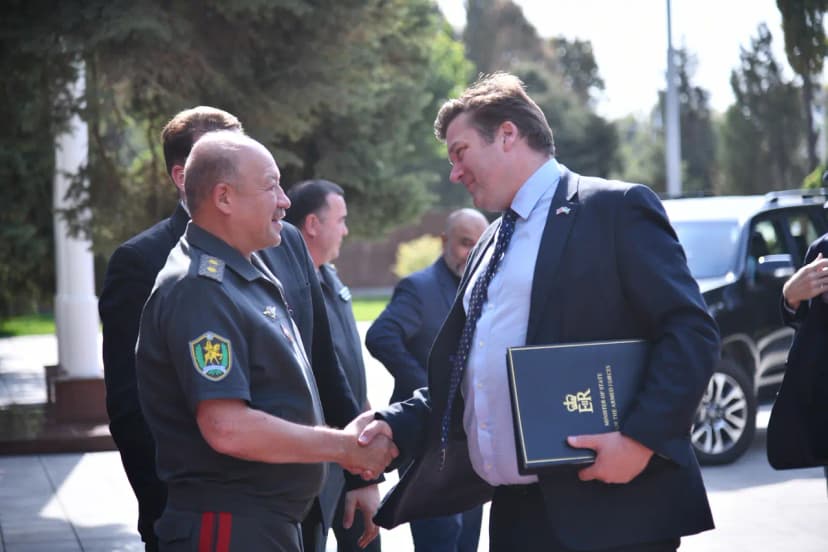 Minister Heappey held crucial talks with key figures in Uzbekistan's defence and security establishment.