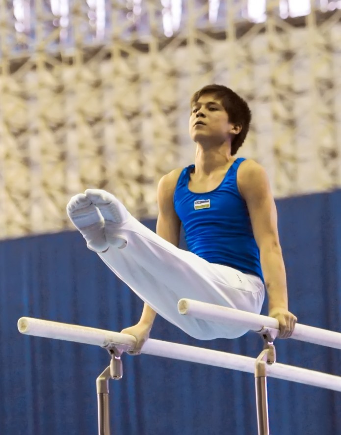 Sport gimnastikasi bo‘yicha Toshkentdagi Osiyo chempionati. Foto: O‘zA