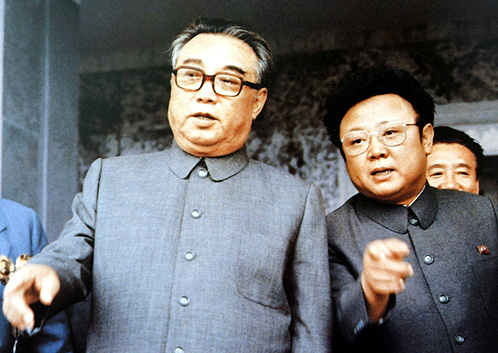Kim Ir Sen va Kim Chen Ir. Foto: Reuters