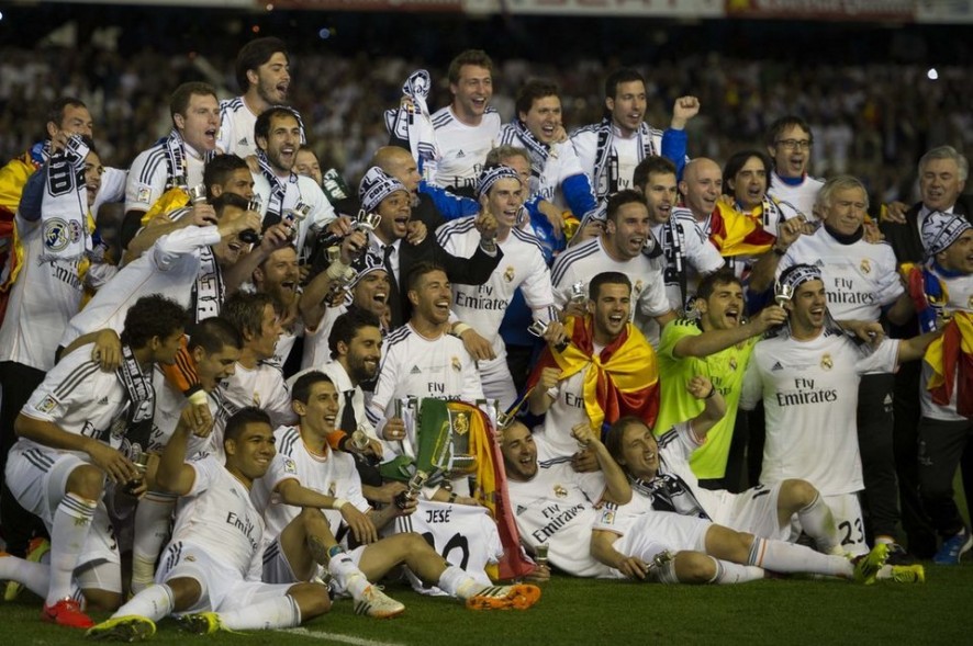 «Реал» Испания Кубоги соҳиби. Фото: ziar.com