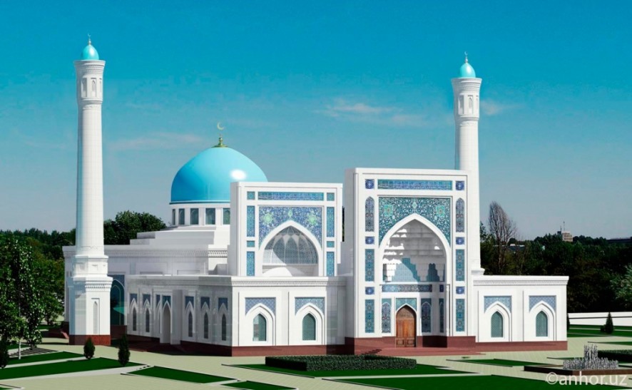 “Minor” masjidining yangi surati. Foto: anhor.uz
