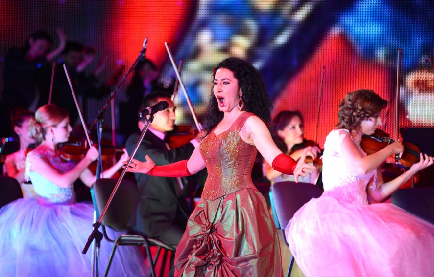 “Yoshlik bahori” festivalining gala-konsertida. Foto: O‘zA