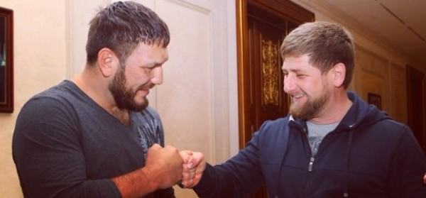 Ramzan Qodirov va Ruslan Chagayev. Foto: olamsport.com