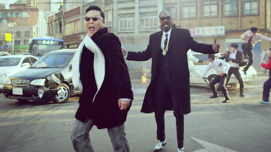 PSY va Snoop Dogg. Foto: vibe103.com