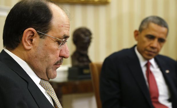 Nuri al-Malikiy va Barak Obama. Foto: businessinsider.com