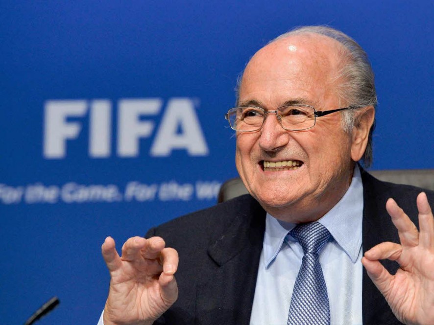 Yozef Blatter. Foto: kvedomosti.com
