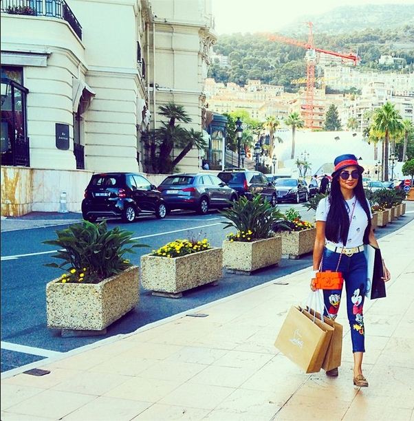 Муниса Ризаева, Монако. Фото: Instagram