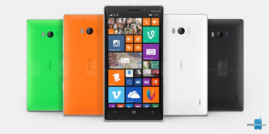 Lumia 930 smartfoni. Foto: Phonearena.com