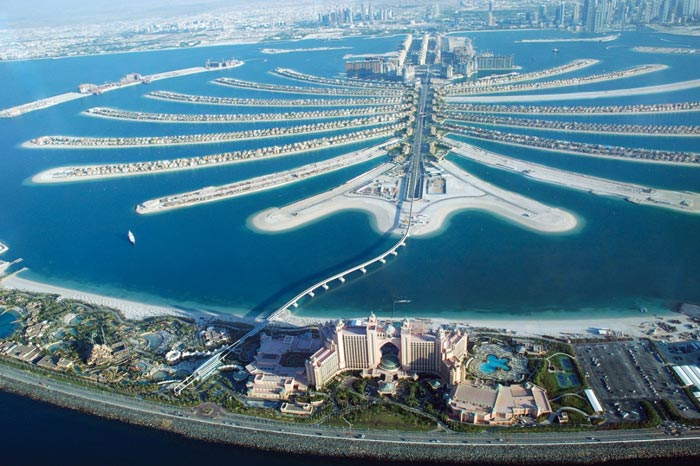 Palm Jumeirah oroli. Foto: dizzytour.ru