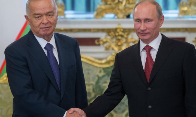 Islom Karimov va Vladimir Putin. Foto: news.mail.ru. Arxiv
