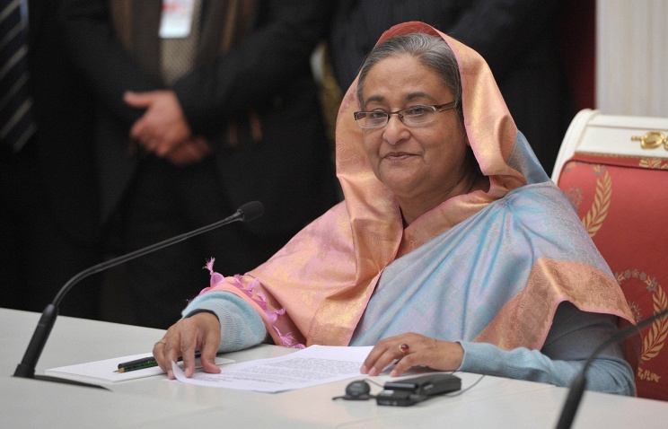 Bangladesh bosh vaziri Shayx Hasina. Foto: “TASS”