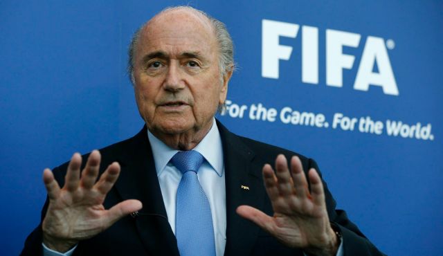 Zepp Blatter. Foto: haaretz.com