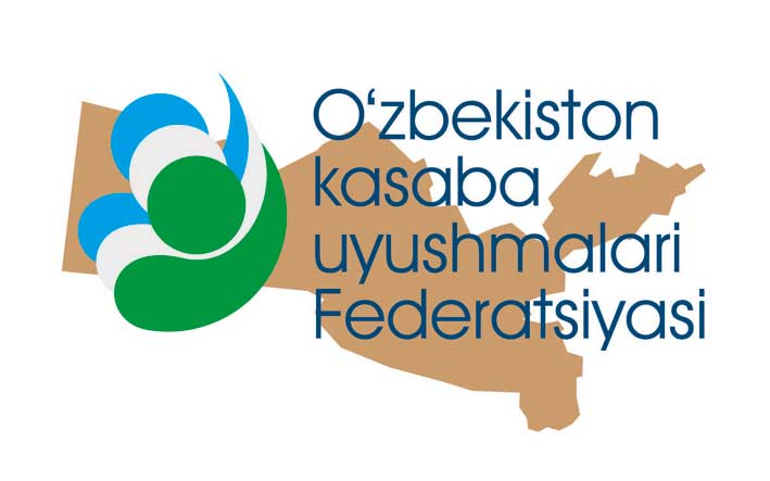 O‘zbekiston kasaba uyushmalari Federatsiyasi logotipi. Foto: profzdrav.uz