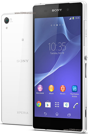 Sony Xperia Z2 smartfoni. Foto: GSMarena