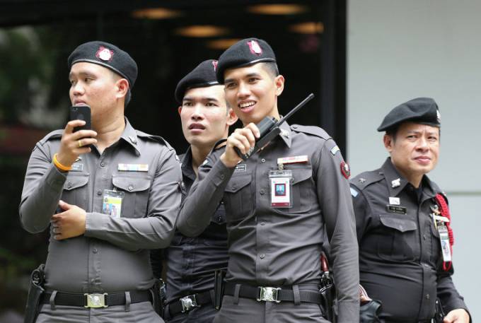 Tailand politsiyasi. Foto: Associated Press