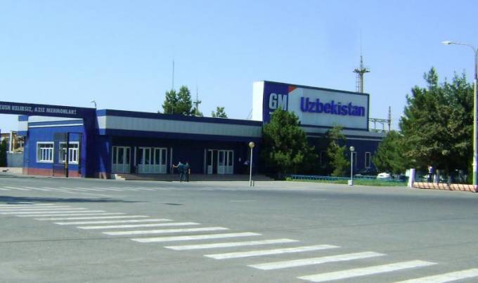 Асака шаҳридаги GM Uzbekistan заводи. Фото: venividi.ru