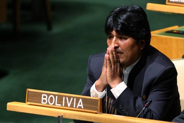 Evo Morales. Arxiv. Foto: “zimbio.com”