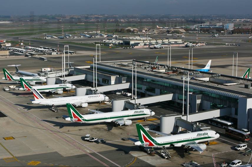 Леонардо да Винчи номидаги Рим халқаро аэропорти. Фото: avia.pro