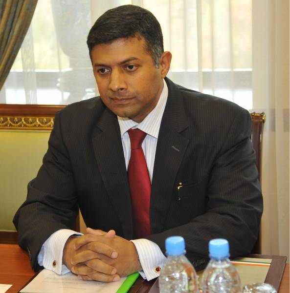 Vikram Kumar Doraisvami. Foto: mfa.uz