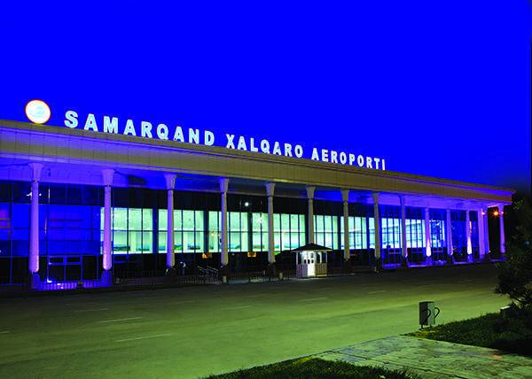 Samarqand xalqaro aeroporti. Foto: mpo.uz