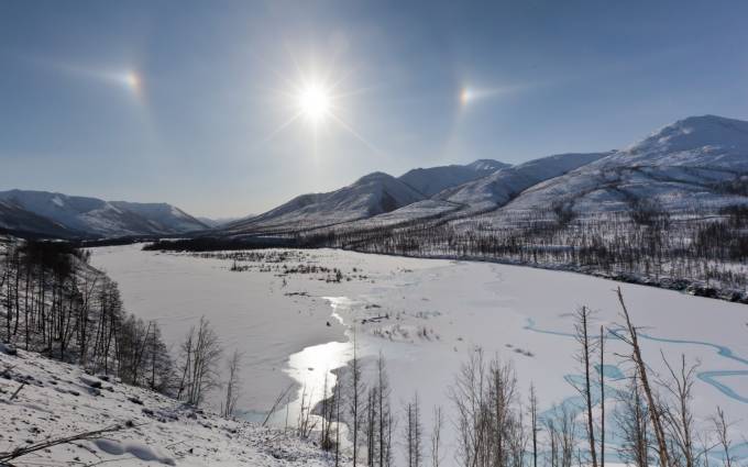 Chukotka manzaralari. Foto: gde-fon.com