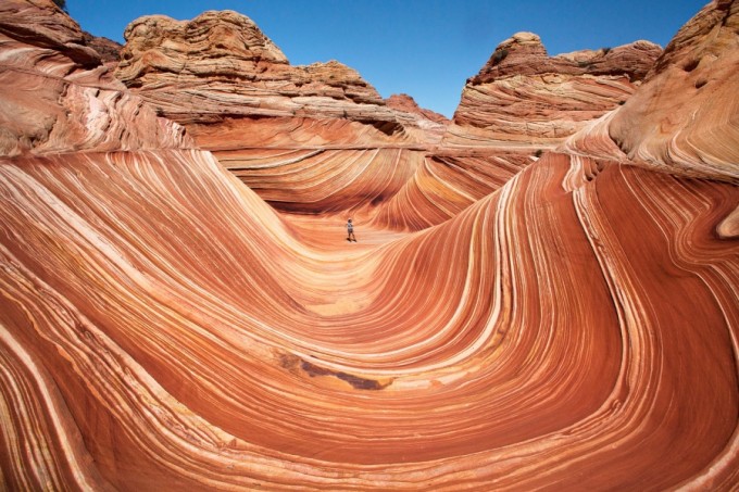Тўлқин каньони, Аризона, АҚШ. Фото: adme.ru