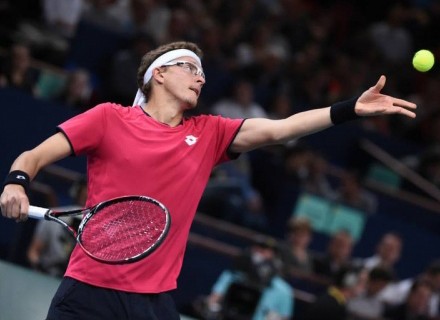 Denis Istomin. Foto: olamsport.com