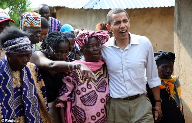 Obamaning Keniyaga 2006-yildagi tashrifi. Foto: Reuters