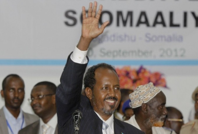 Somali prezidenti Hasan Shayx Mahmud. Foto: Insider.pro