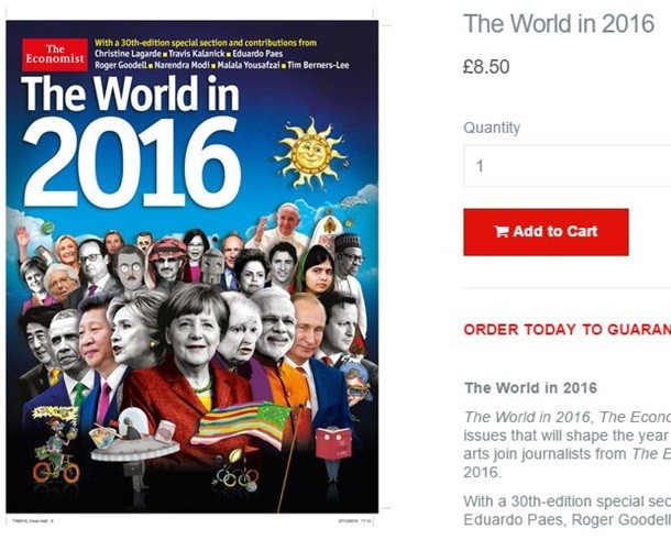 The Economist saytidagi versiya. Foto: “Korrespondent.net”