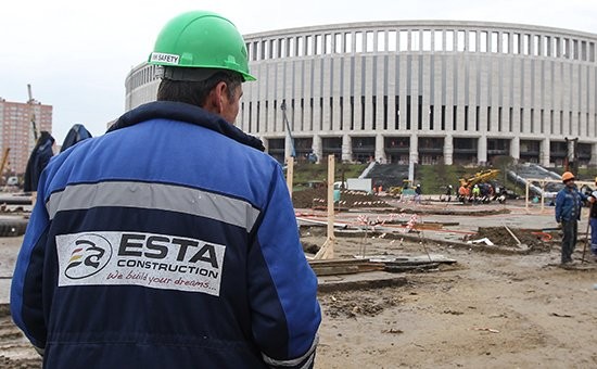 Туркиянинг ESTA Construction компанияси бошчилигида «Краснодар» ФК стадиони қурилиши.